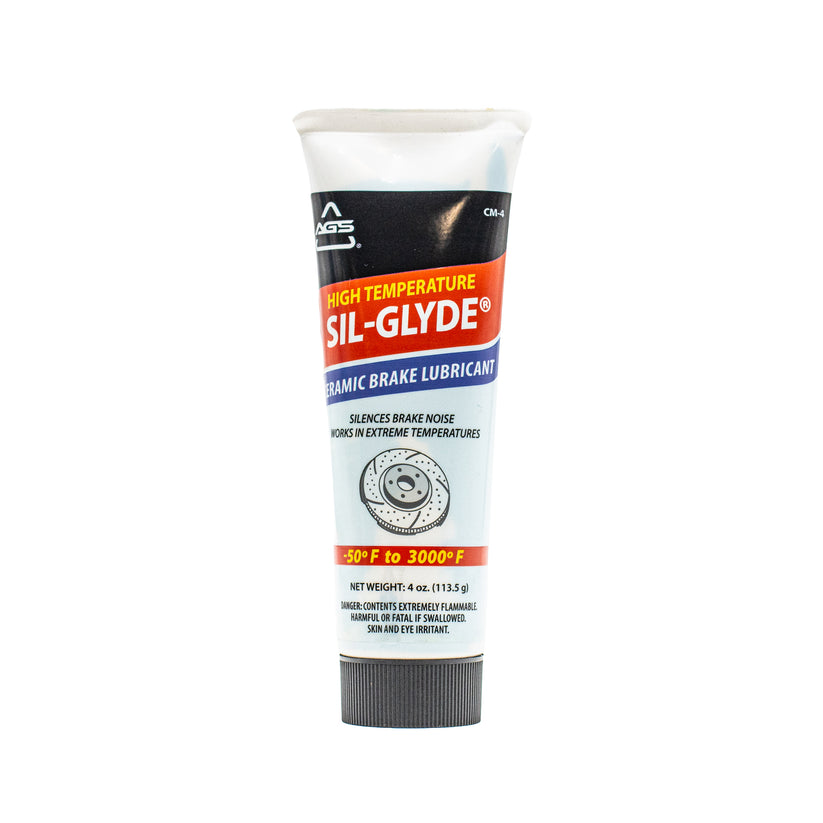 Cerami-Glyde Silicone Brake Lubricant, Tube, 4 oz