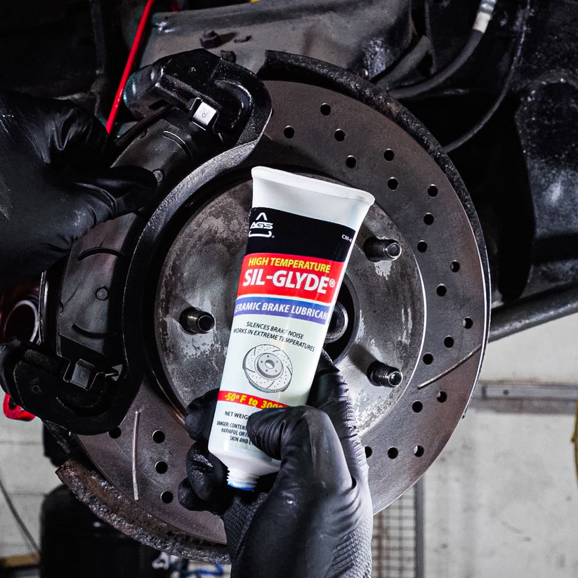 Cerami-Glyde Silicone Brake Lubricant, Tube, 4 oz