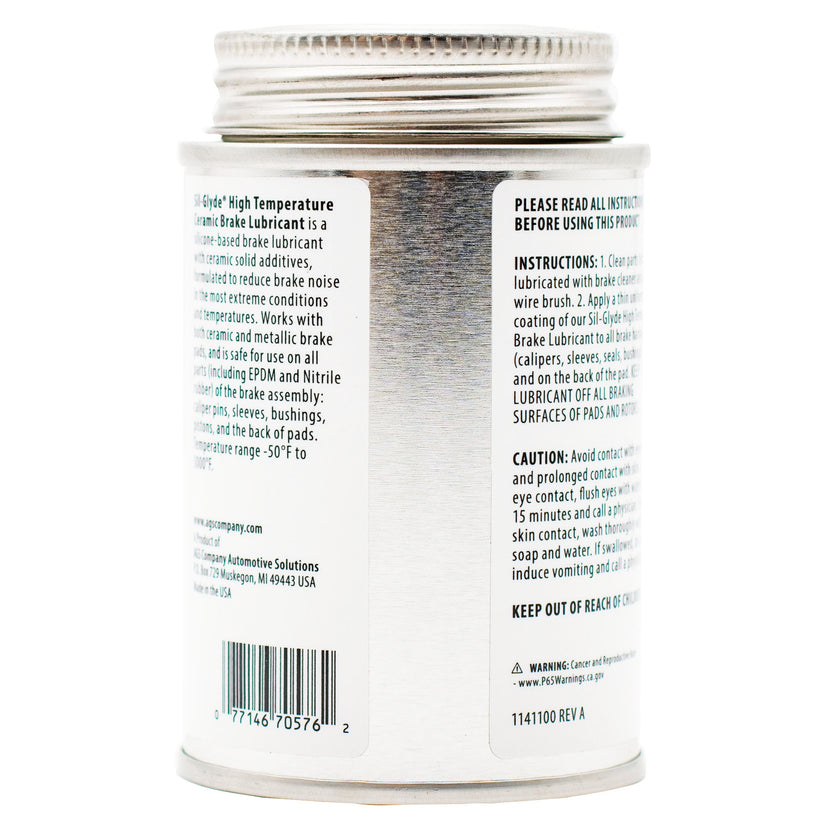Cerami-Glyde High Temperature Brake Lubricant - 4oz Brush Top