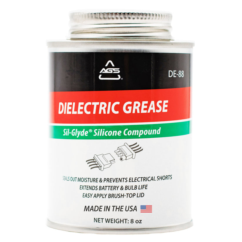 AGS Dielectric Grease 8 oz Brush Top