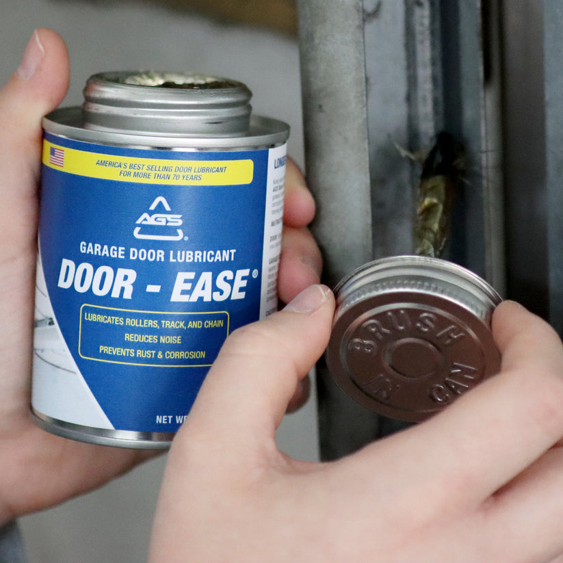 DOOR-EASE GARAGE DOOR LUBRICANT - 8OZ BRUSH TOP