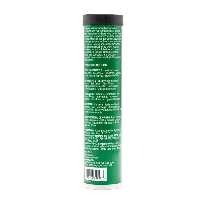 Heavy Duty Grease, Cartridge, 14 oz