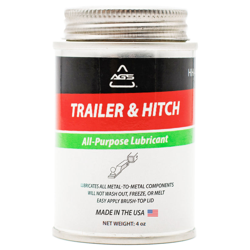 Trailer & Hitch Lubricant - 4oz Brush Top Can | AGS Trailer & Hitch Lubricant - 4oz Brush Top Can | AGS