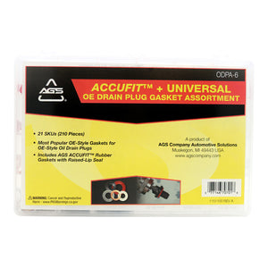 ODPA-6 Universal Oil Drain Plug Gasket Assortment