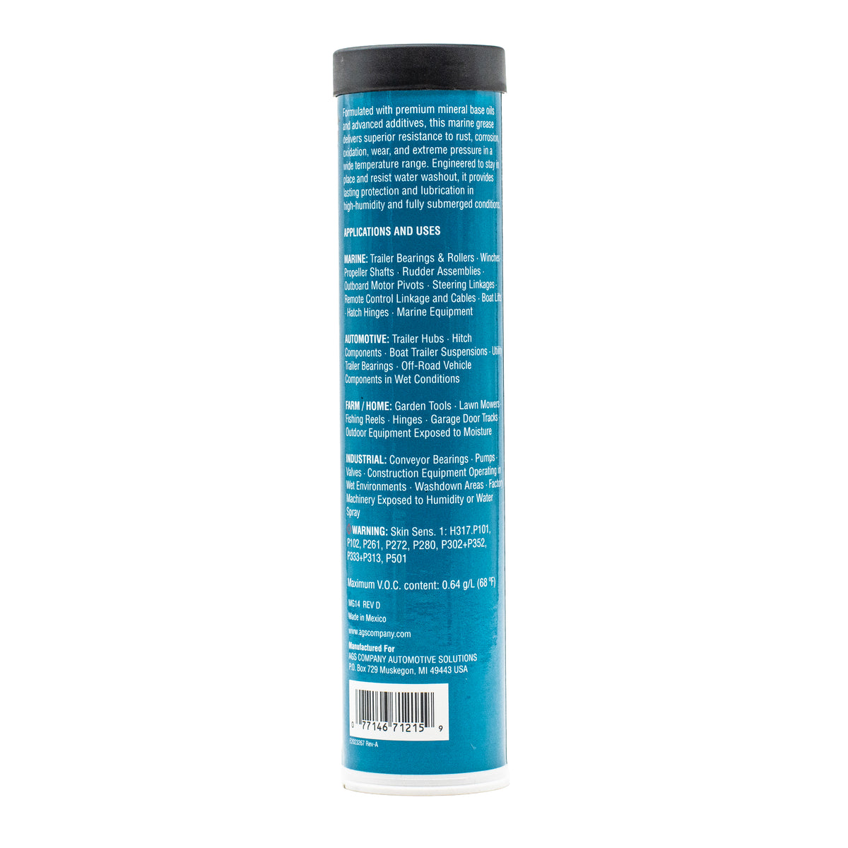 Marine Grease, Cartridge, 14 oz