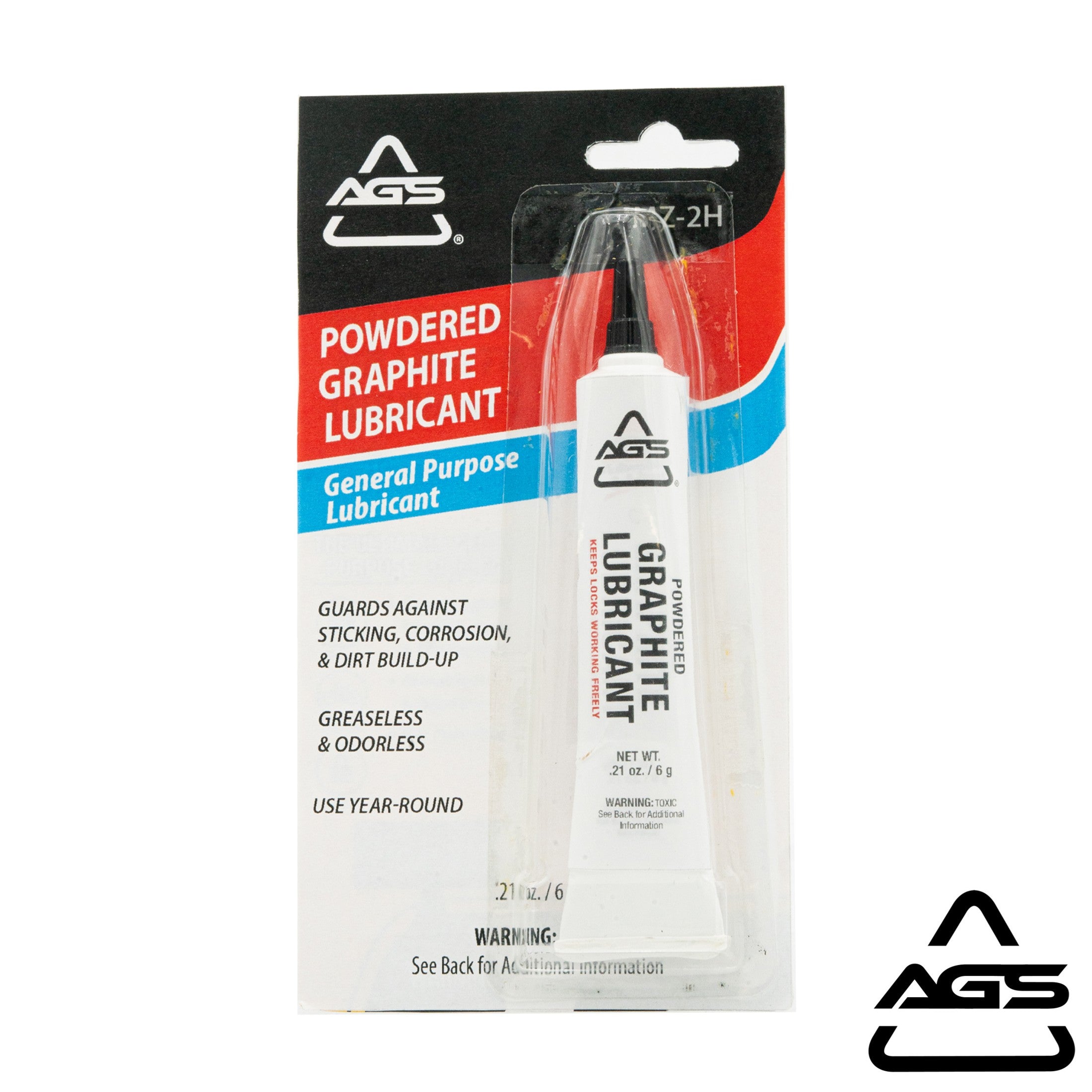 Graphite Powdered Lubricant – 2.1 oz Tube | AGS Company | AGS