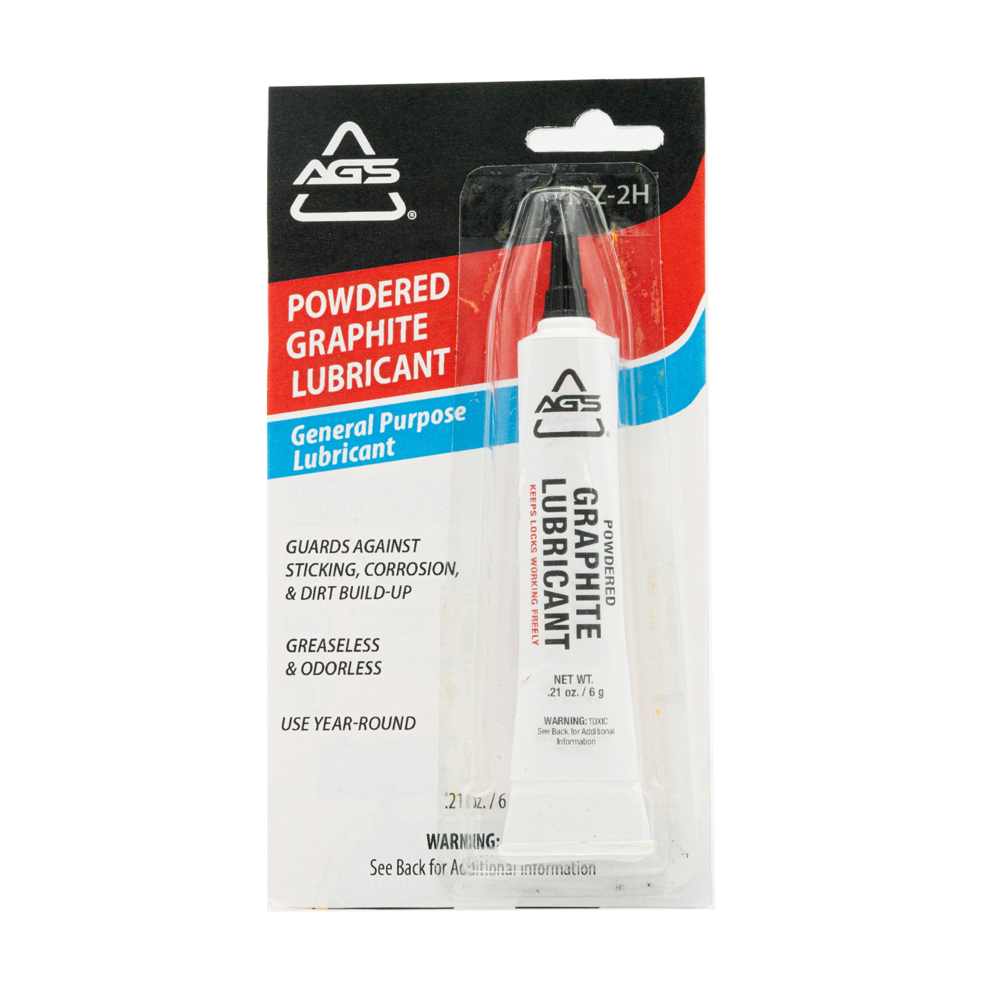 スタイリング剤 gen Graphite Powdered Lubricant – 2.1 oz Tube | AGS Company | AGS