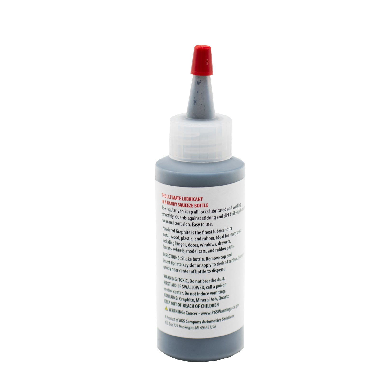 Graphite Lubricant – Powdered Dry Lube for Locks & Hinges | AGS | AGS