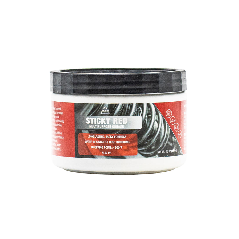 Sticky Red Grease, Tub, 16 oz