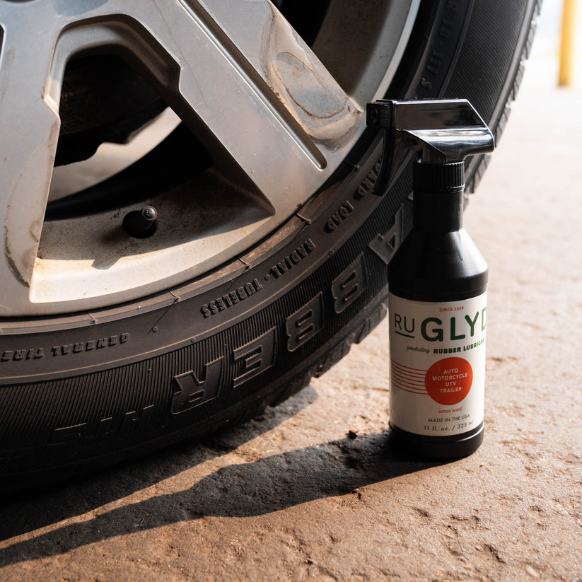 Ru-Glyde Rubber Lubricant, Bottle, 12 oz