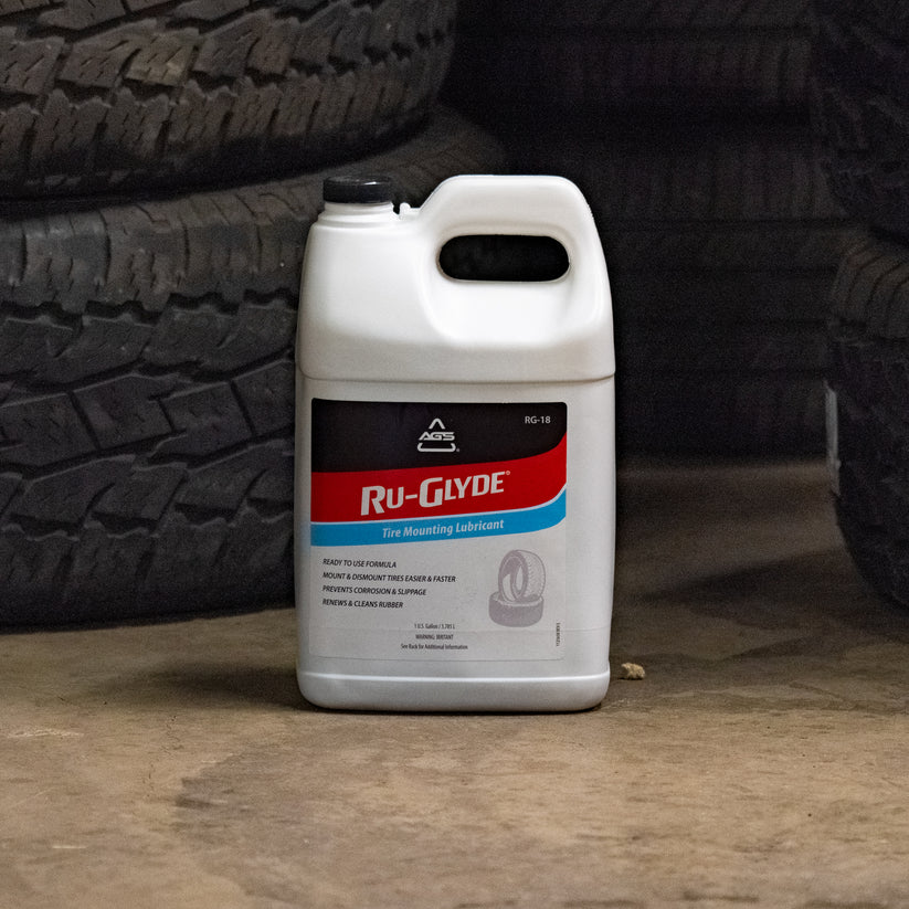 Ru-Glyde Tire Mounting and Rubber Lubricant, Bottle, 1 gal
