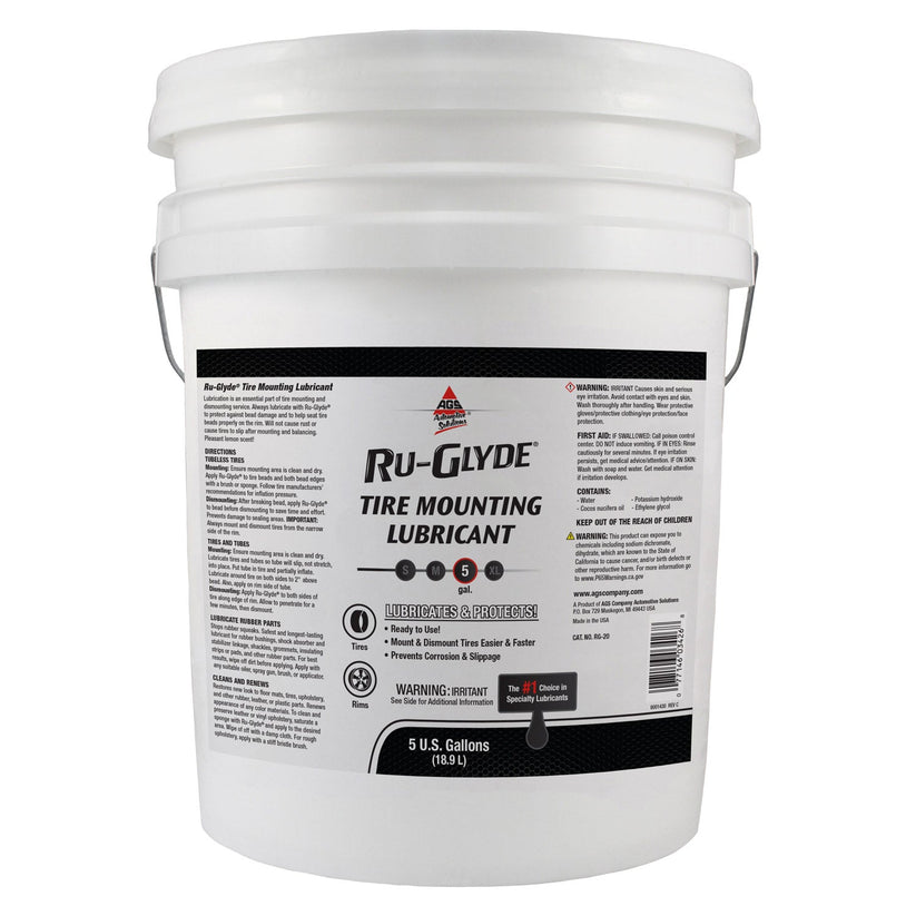 Ru-Glyde Tire Mounting Lubricant 5 Gallon Pail