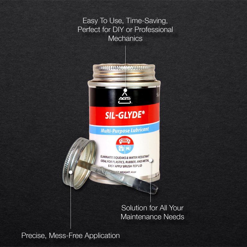 Sil-Glyde General Purpose Lubricant - 4oz Brush Top