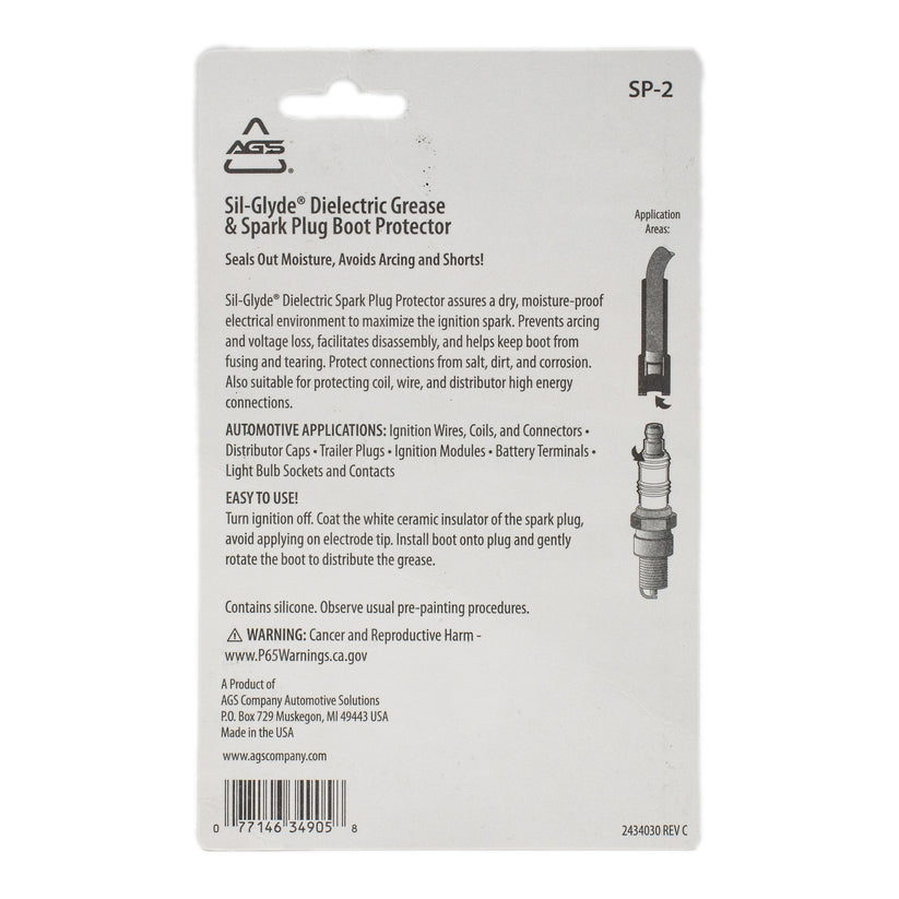 Sil-Glyde Boot Protector, Tube, 1.25 oz,Card