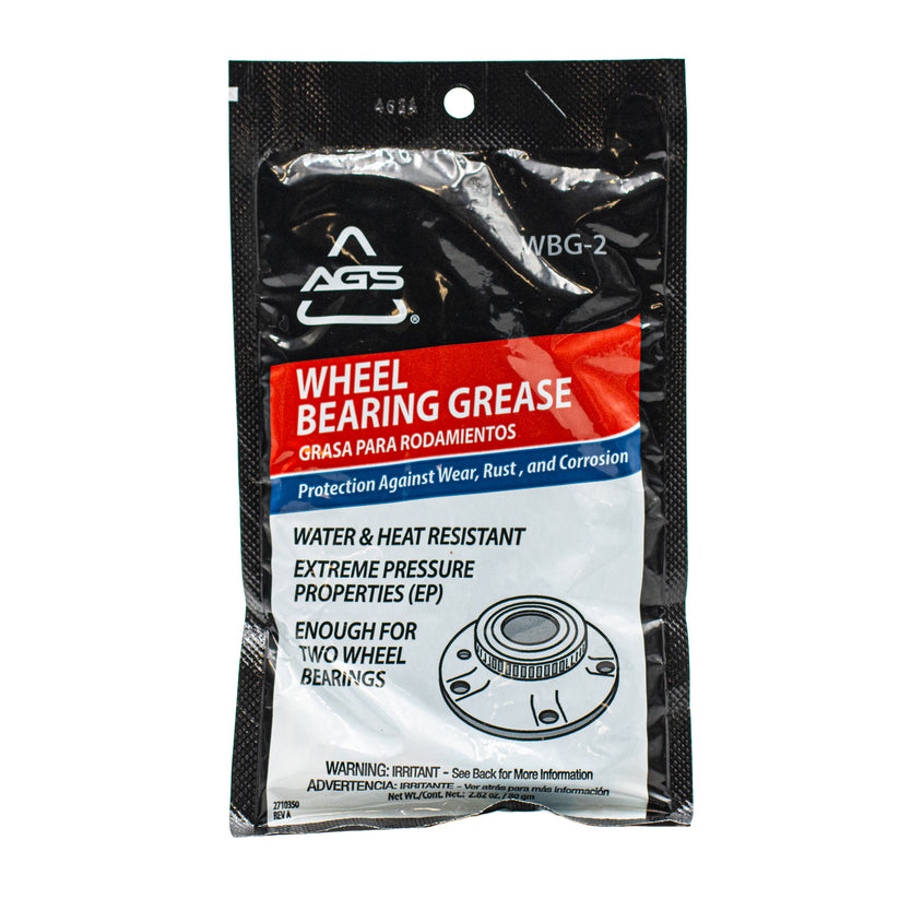 Grease-A-Bearing Wheel Bearing Grease - 2.82 oz Pouch, Box of 12