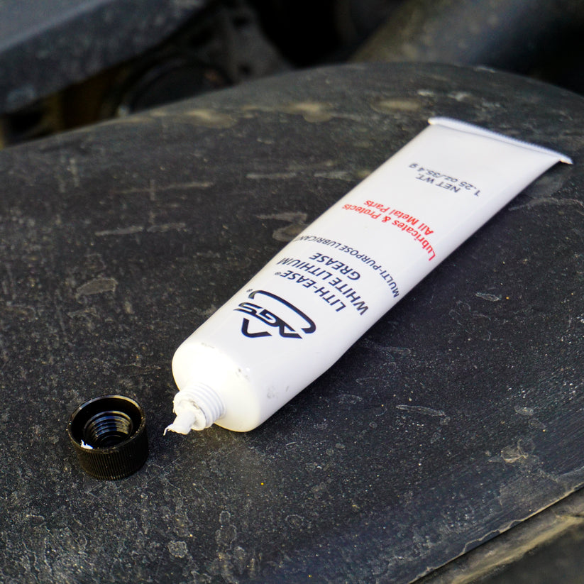 White Lithium Grease Tube