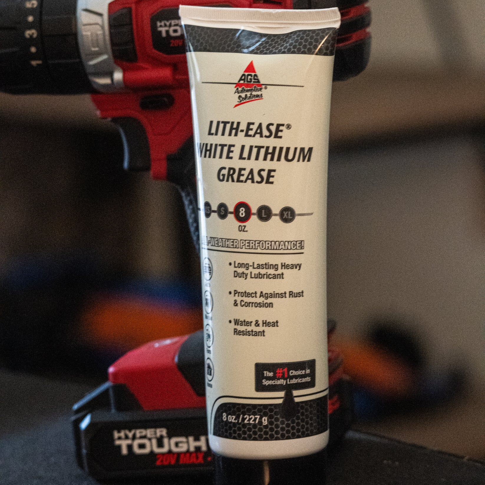 Lith-Ease® White Lithium Grease - 8 oz Tube | AGS
