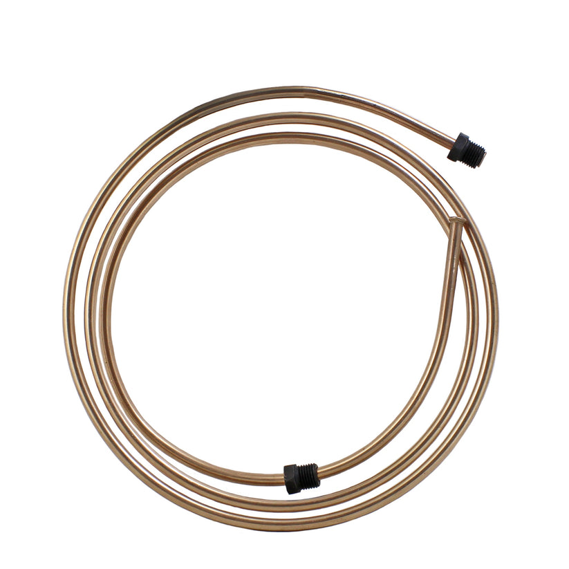 NiCopp Replacement Brake Line Coil 3/16 x 26, (3/8-24 I)(3/8-24 I)