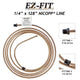 EZ-Fit Nickel Copper Brake Line - 1/4
