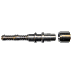 3/8" Aluminum Tube to #6 A/C Hose KLEDGE-LOK Repair Union