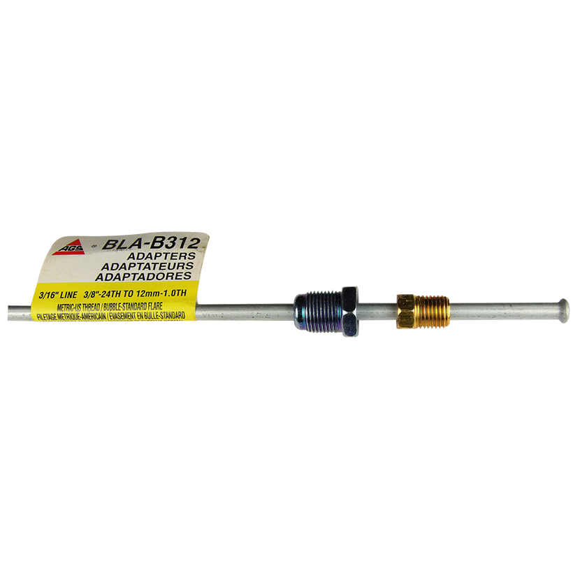 Steel Brake Line Adapter, 3/16