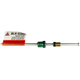 Steel Brake Line Adapter, 3/16" x 8" (3/8-24 Inverted)(1/2-20 Inverted)
