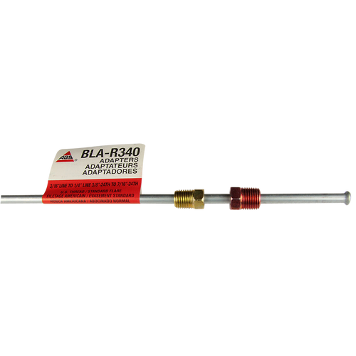 Steel Brake Line Adapter, 3/16