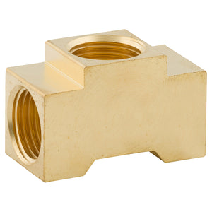 Union Tee, Brass, F(5/8-18 I), Bag of 1