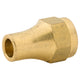 Female Long Nut, Brass, 1/4 (7/16-20 SAE), Bag of 1