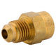 Connector, Brass, M(7/16-20 SAE), F(1/8 NPT), Bag of 1