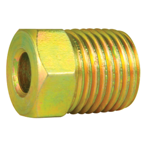 Steel Tube Nut, 3/16" (7/16-24 Inverted)