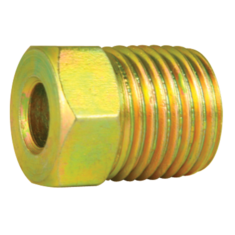 Steel Tube Nut, 3/16" (7/16-24 Inverted)