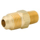 Male Connector, Brass, M(1/2-20 SAE), M(1/8 NPT),Bag of 1