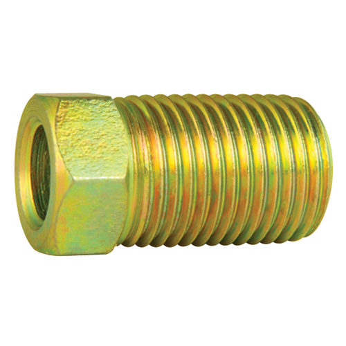Steel Tube Nut, Long, 1/4