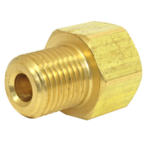 Adapter, Brass, F(1/2-20 I), M(1/2-20), Bag of 1