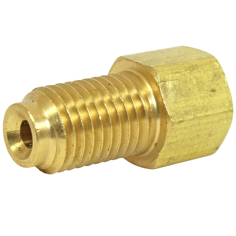 Adapter, Brass, M(3/8-24 I), F(M10x1.25 I), Bag of 1 – AGS Company