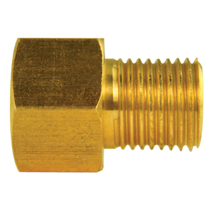 Brass Adapter, Female(7/16-24 Inverted), Male(1/2-20 Inverted)