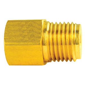 Brass Adapter, Female(1/2-20 Inverted), Male(9/16-18 Inverted)