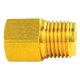 Brass Adapter, Female(1/2-20 Inverted), Male(9/16-18 Inverted)