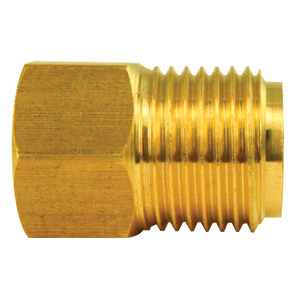 Brass Adapter, Female(1/2-20 Inverted), Male(5/8-18 Inverted)