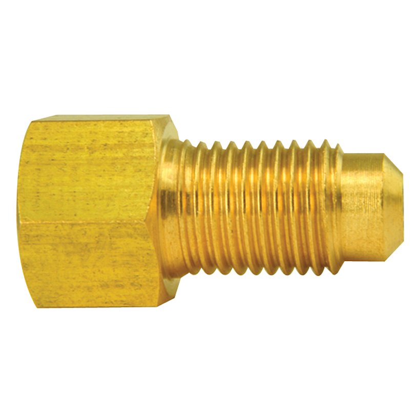 Brass Adapter, Female(3/8-24 Inverted), Male(3/8-24 Bubble) – AGS Company  Automotive Solutions