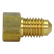 Brass Adapter, Female(3/8-24 Inverted), Male(M12x1.0 Bubble)