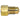 Brass Adapter, Female(3/8-24 Inverted), Male(M12x1.0 Bubble)