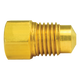 Brass Adapter, Female(3/8-24 Inverted), Male(M13x1.5 Bubble)