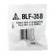 Brass Adapter, Female(M10x1.0 Inverted), Male(M11x1.5 Bubble)