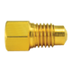 Brass Adapter, Female(M10x1.0 Inverted), Male(M11x1.5 Bubble)