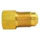 Brass Adapter, Female(M10x1.0 Inverted), Male(M12x1.0 Bubble)