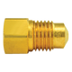 Brass Adapter, Female(M10x1.0 Inverted), Male(M13x1.5 Bubble)