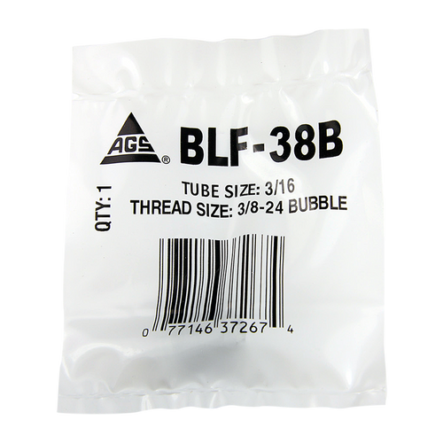 Steel Tube Nut, 3/16