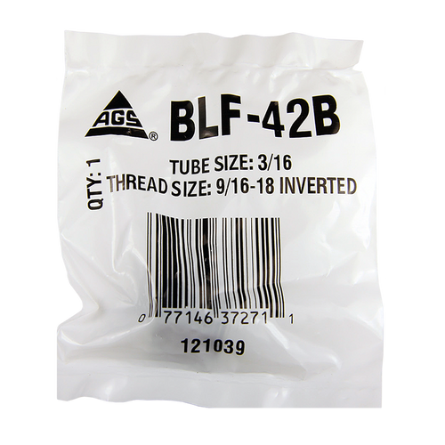 Steel Tube Nut, 3/16